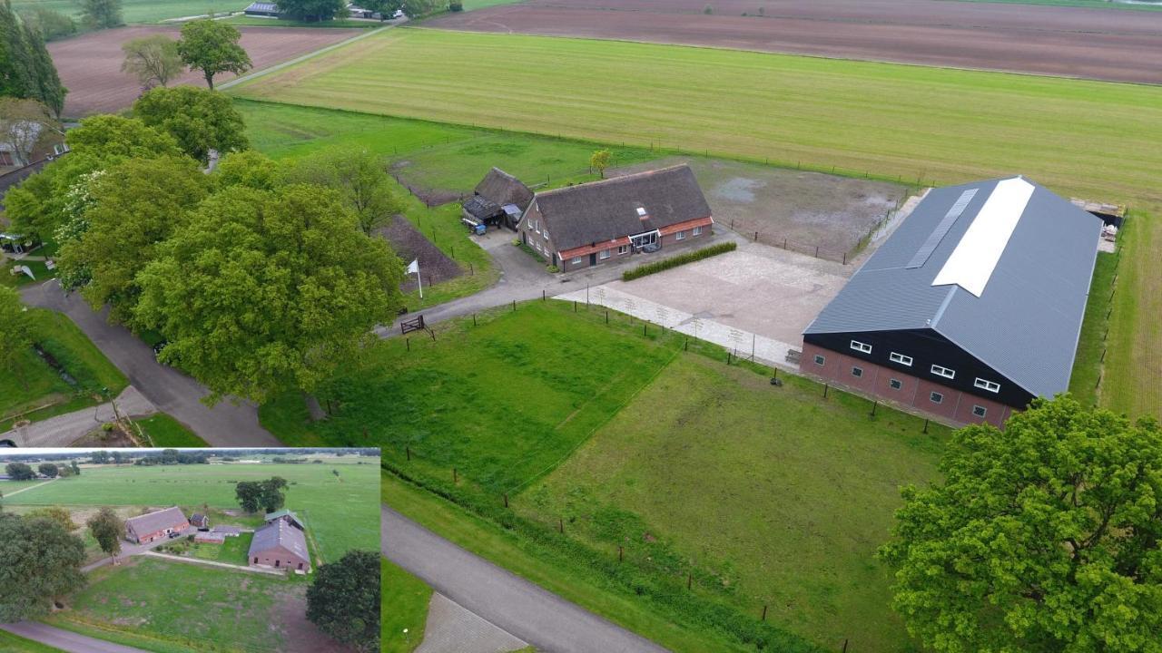 Landelijk gelegen boerderij aan de Pothofweg Appartement Anevelde Buitenkant foto